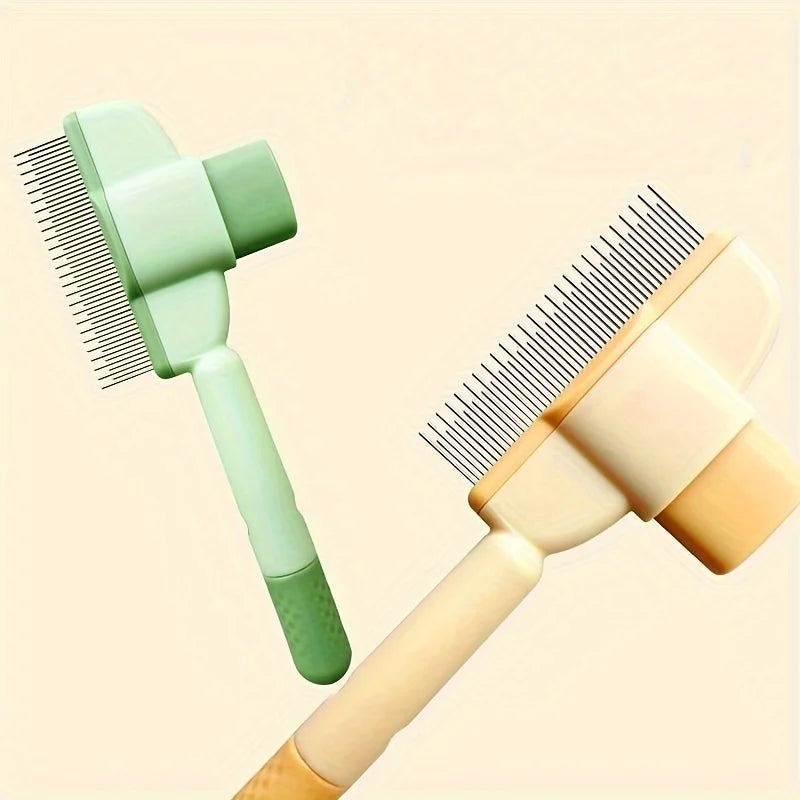 Self-Cleaning Pet Hair Remover Comb